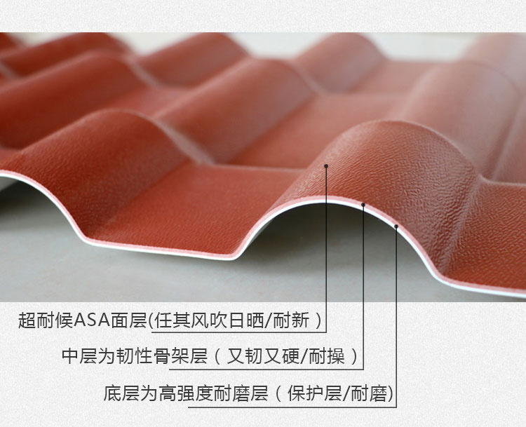ASA樹脂合成瓦屋面防水原理是什么？