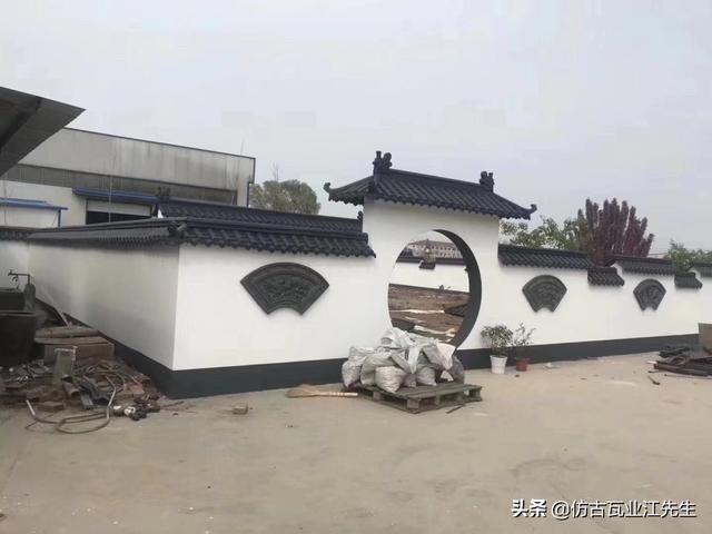 古瓦新制，樹脂仿古瓦為現代仿古建筑添磚加瓦