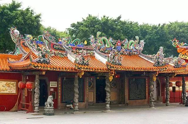 潮州嵌瓷，屋頂生花