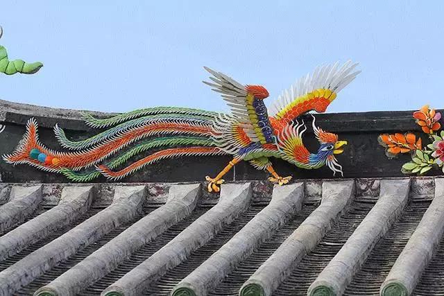 潮州嵌瓷，屋頂生花