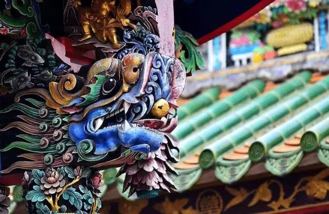 潮州嵌瓷，屋頂生花