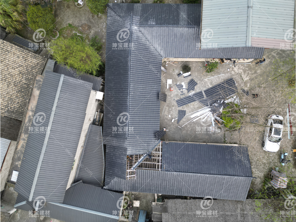 100-200平方房子鋪多少合成樹脂瓦？總費用多少錢？